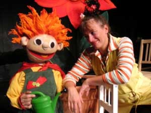 Katharina Luckhaupt mit Krümel Katharina Luckhaupt mit Krümel