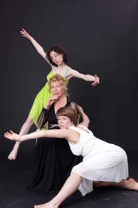 Sarah Martin, Johanna Knorr und Anna Aristarkhova