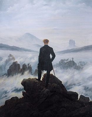 C.D. Friedrich, Wanderer über dem Nebelmeer C.D. Friedrich, Wanderer über dem Nebelmeer