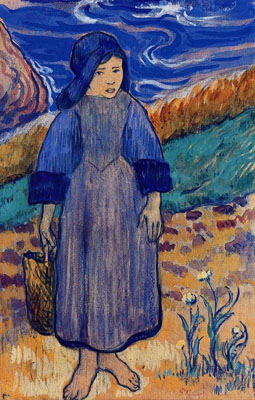 Junge Bretonin - Gauguin