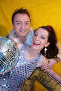 Dr. Ruslana Onassis-Krupp und  Horst Blue